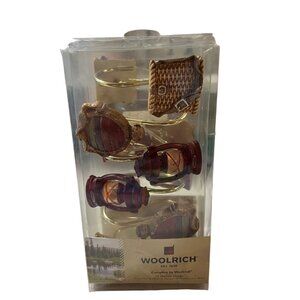 Woolrich Campfire 12-Piece Shower Curtain Hooks Set